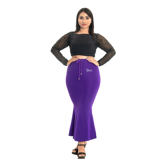 Shinu Wears' Saree Silhouette - Purple