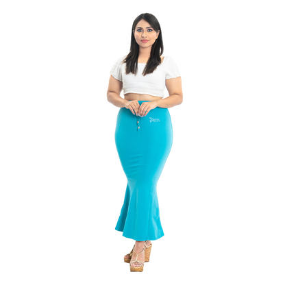 Shinu Wears' Saree Silhouette - Teal